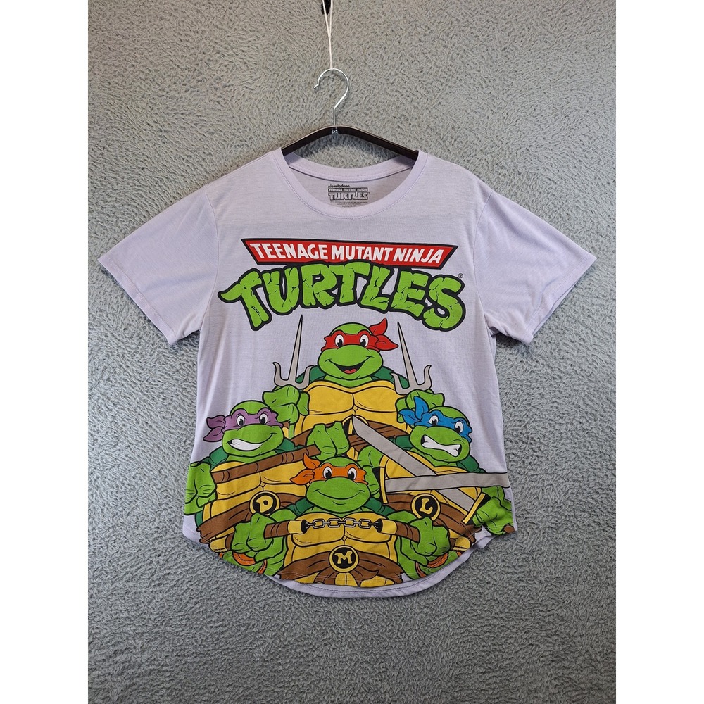 Nickelodeon T-Shirt Girls XL (15/17) Teenage Mutant Ninja Turtles TMNT Graphic T